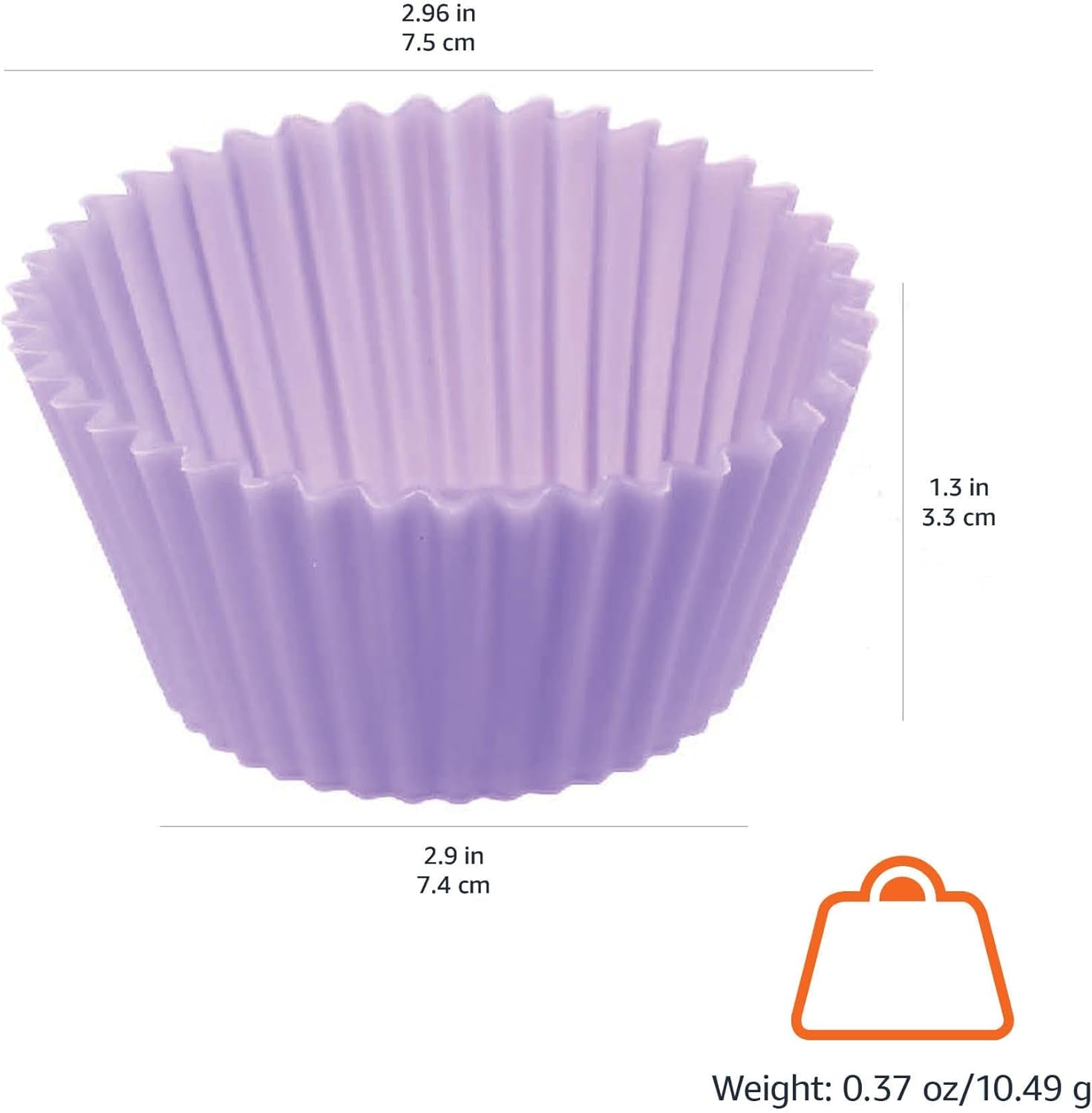 reusable-non-stick-silicone-baking-cups-bpa-free-muffin-liners-dishwasher-safe-microwave-and-oven-safe-2-9-x-2-9-x-1-3-in-lxwxh-multicolor-12-pack