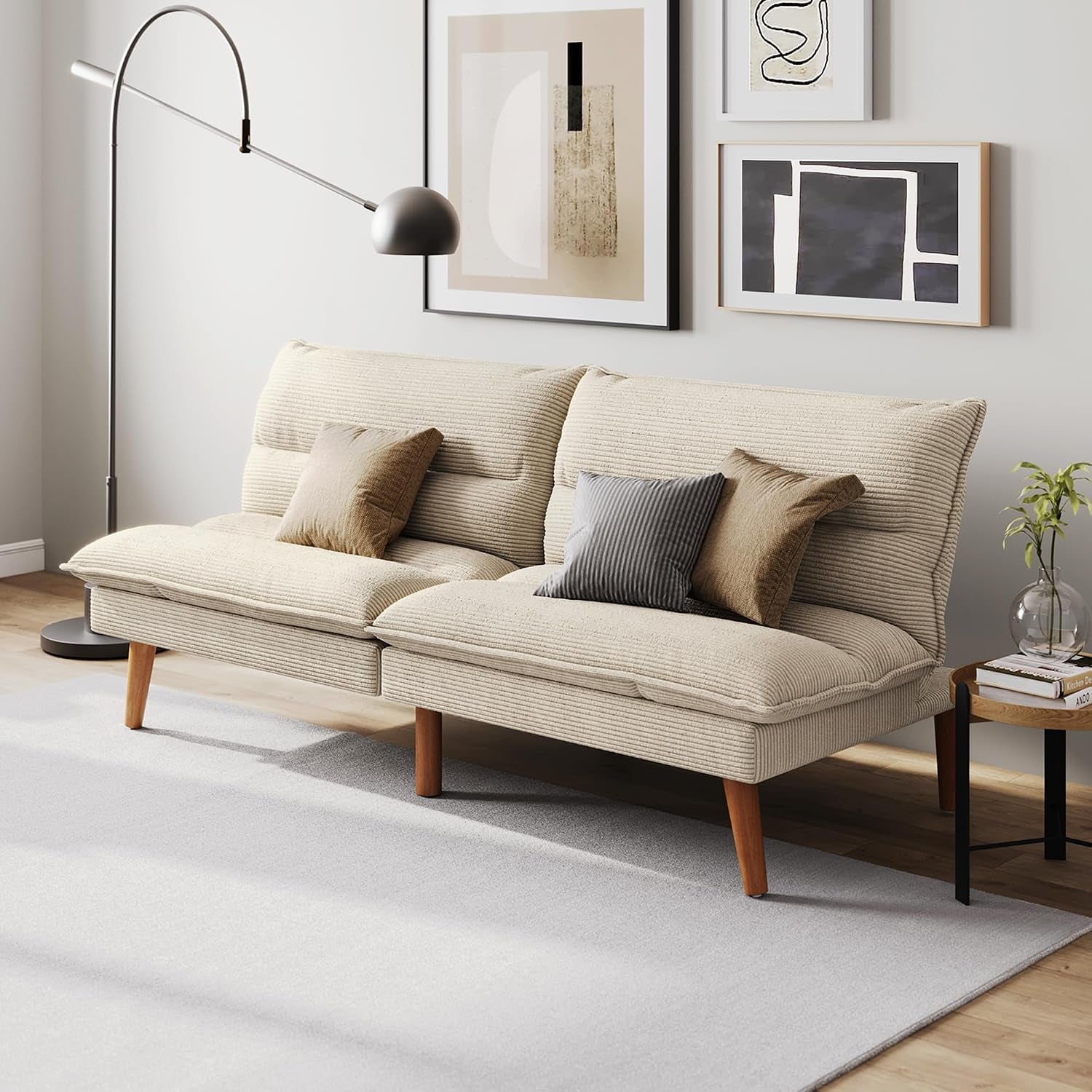 66-futon-sofa-bed-corduroy-futon-couch-with-3-position-adjustable-backrest-solid-wood-legs-convertible-small-sofa-bed-for-living-room-apartment-dorm-beige