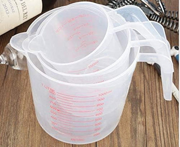 Plastic Measuring Cup Set, 3Pcs2