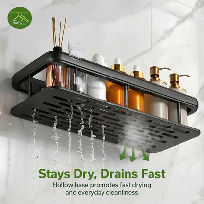 Self Adhesive Shower Caddy Organizer 2-Pack No-Drill Storage7