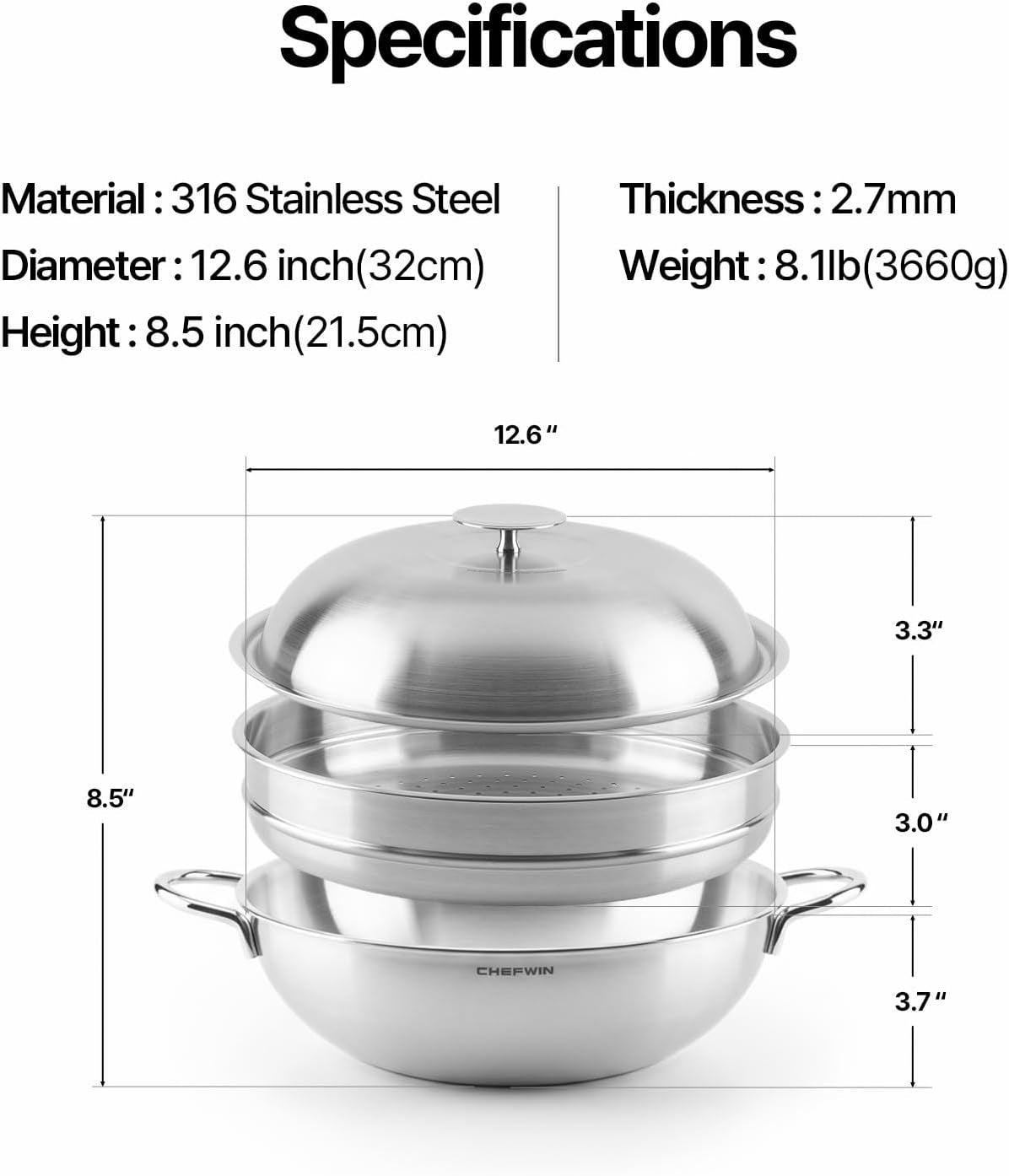 316-stainless-steel-heavy-duty-12-6-inch-6-3-quart-wok-pan-with-lid-and-steamer-stir-fry-pan-5ply-induction-cookware-dishwasher-safe-oven-safe