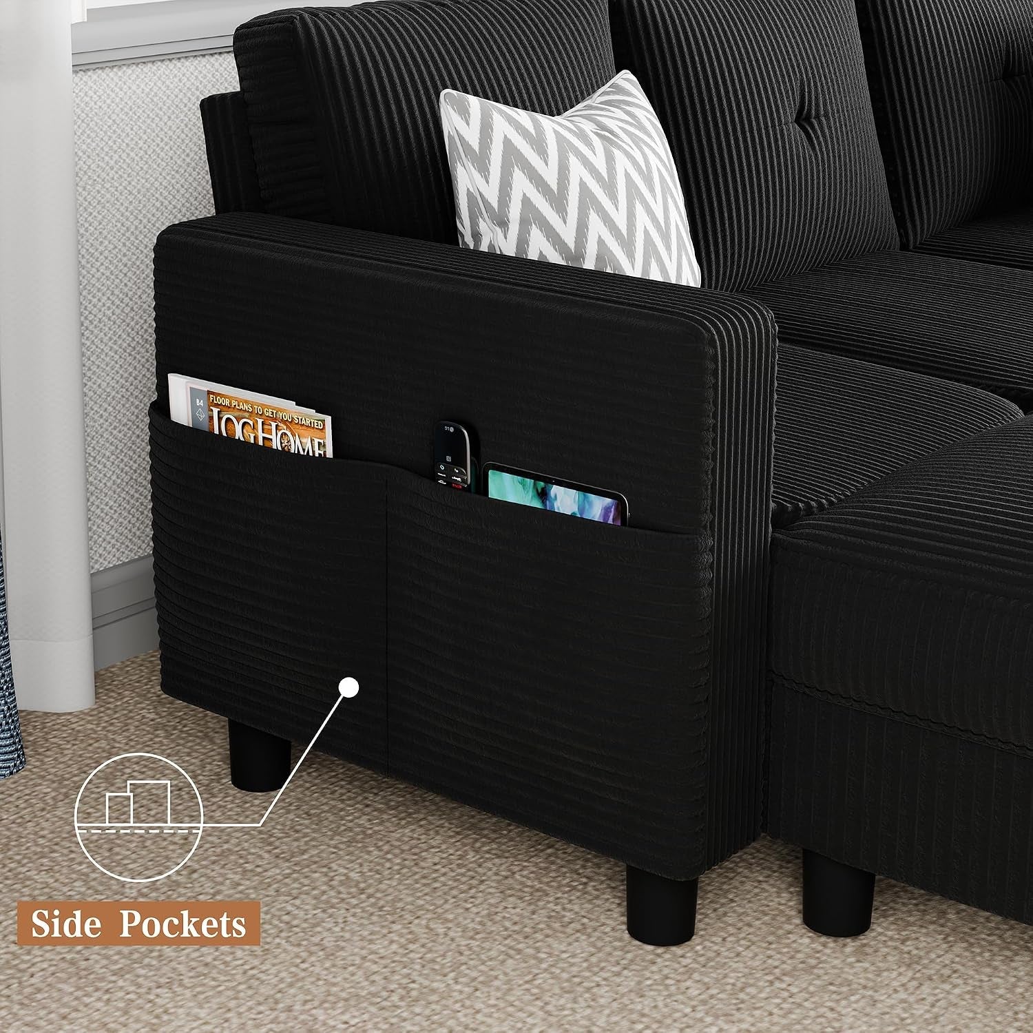 modern-upholstered-sectional-sofa-l-shaped-couch-with-storage-ottoman-and-reversible-chaise-for-living-room-carbon-black-corduroy-fabric