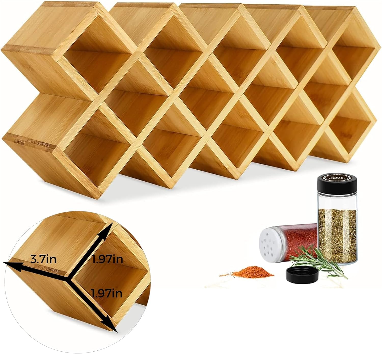 bamboo-criss-cross-spice-rack-organizer-for-cabinet-wood-seasoning-rack-spice-holder-18-jar-spice-rack-tower-spice-storage-for-kitchen-countertop-drawer-jars-not-included