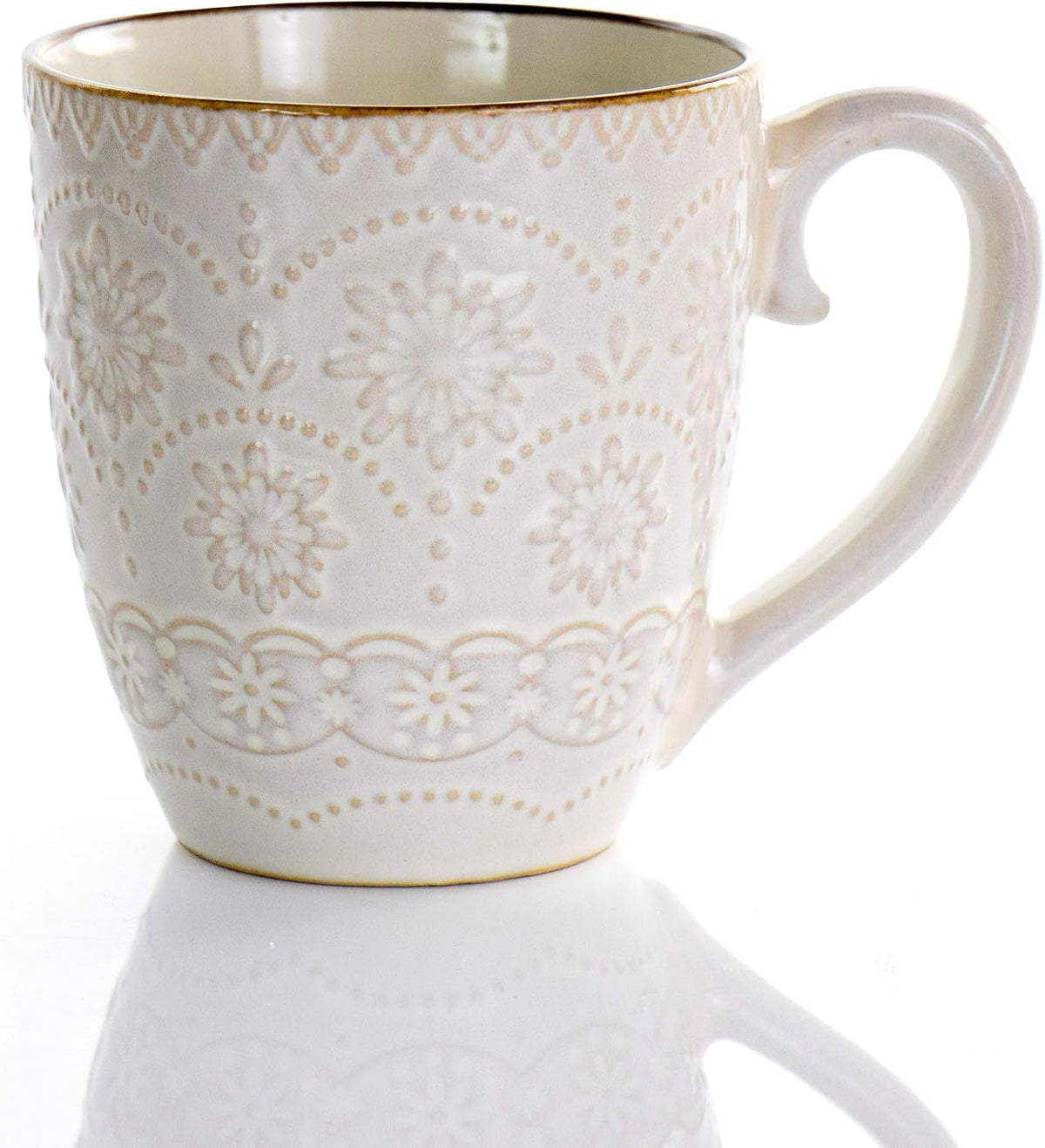embossed-scalloped-stoneware-dinnerware-dish-set-16-piece-ivory
