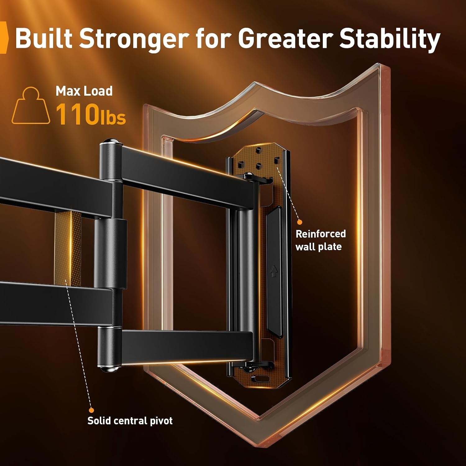 long-arm-tv-wall-mount-for-32-65-tvs-37-4-long-extension-max-vesa-400x400mm-corner-tv-mount-with-articulating-arms-full-motion-wall-bracket-with-swivel-and-tilt-holds-to-110-lbs