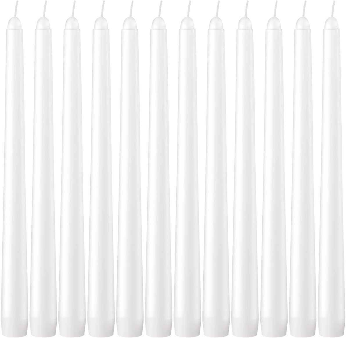dripless-taper-candles-unscented-white-candles-bulk-candle-sticks-long-burning-7-5-8-hours-for-candlesticks-dinner-table-vigil-advent-christmas-thanksgiving-kwanzaa-12-pack-10-inch-tall