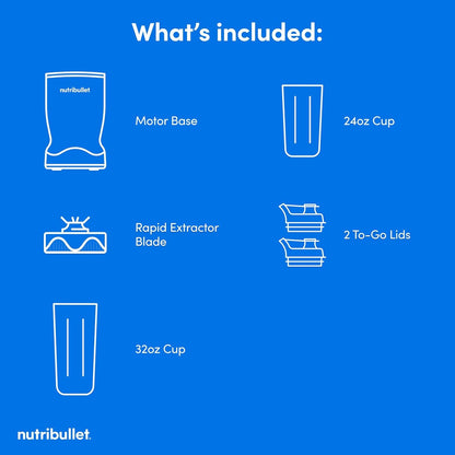Nutribullet Turbo NB50400AW Matte White, 1000W9