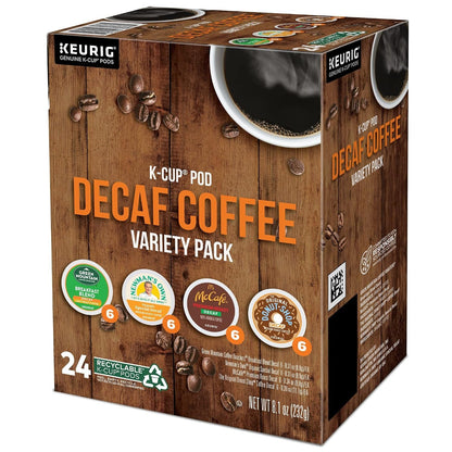 Decaf Coffee Variety Pack,  Single Serve K-Cup Pods, 24 Count8