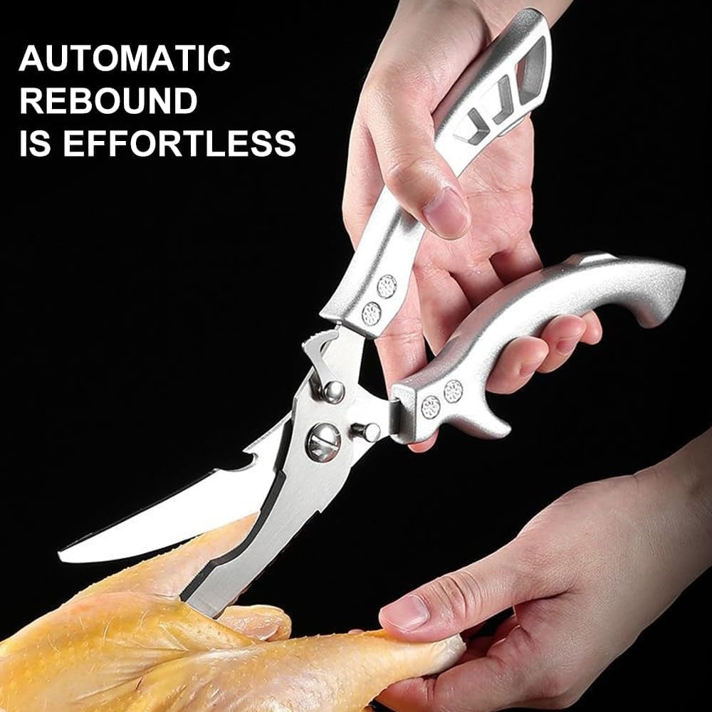 heavy-duty-kitchen-scissors-stainless-steel-poultry-shears-with-safety-lock-ergonomic-metal-handle-kitchen-shears-multifunctional-food-scissors-for-bone-cut-bottle-opener-fish-scaler-kitchen-gadget