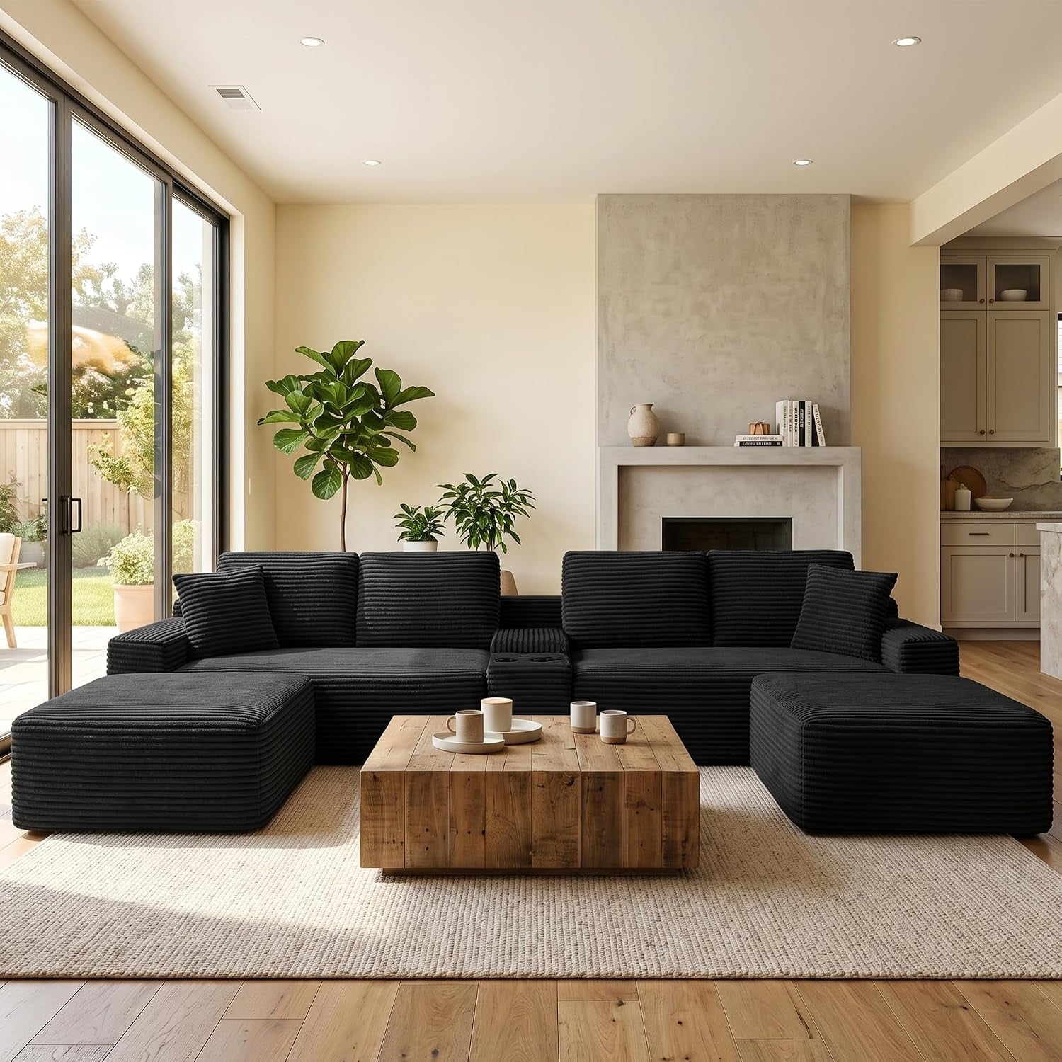 125-oversized-sectional-couches-for-living-room-modern-boneless-cloud-couch-with-ottoman-usb-port-cup-holders-comfy-corduroy-modular-sectional-u-shape-sofa-couch-for-apartment-black-couch-in-a-box
