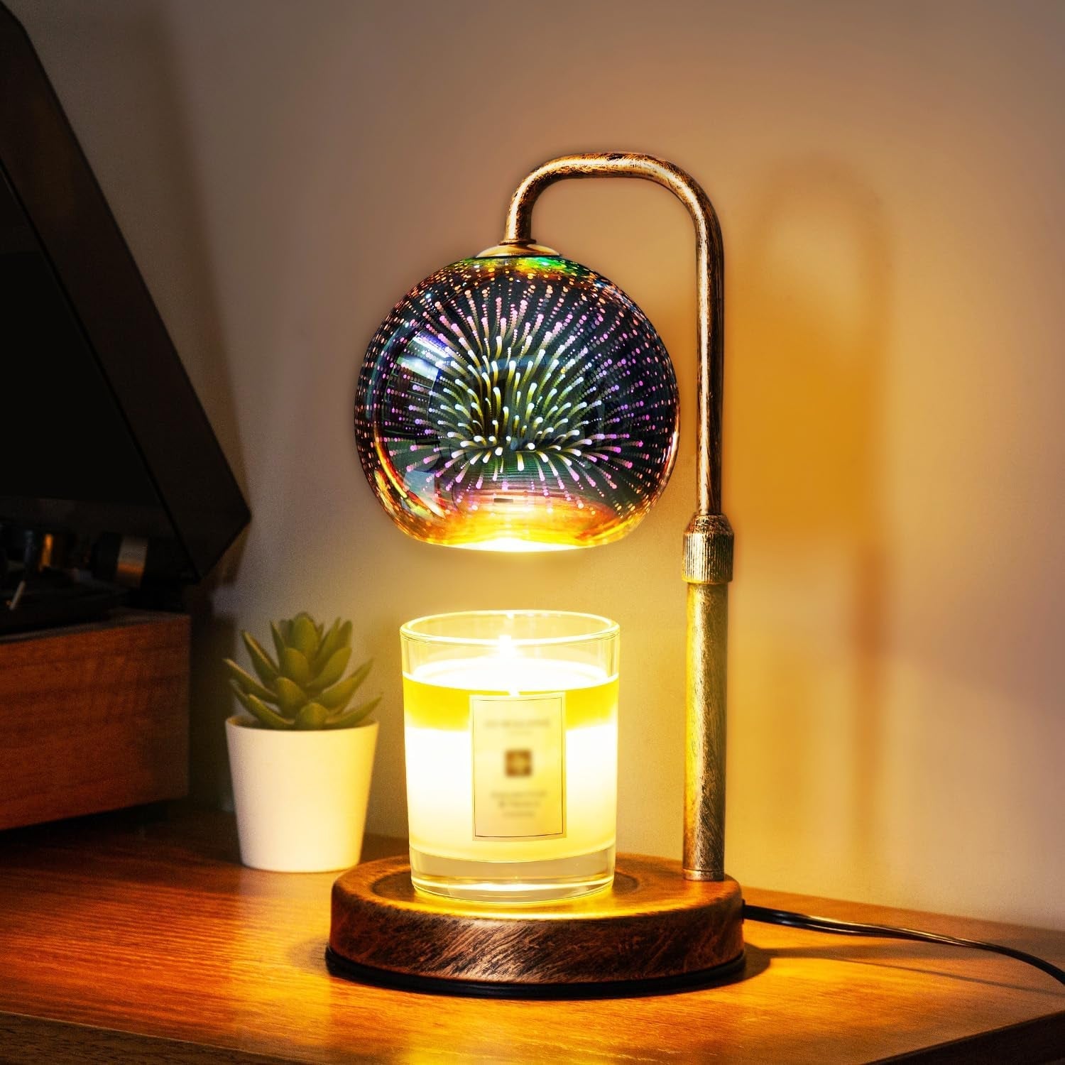 candle-warmer-lamp-with-timer-dimmable-adjustable-retro-2-bulbs