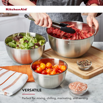 Kitchenaid Stainless Steel Mixing Bowls, Set of 33