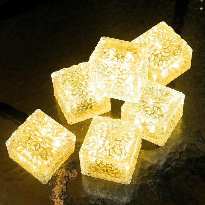 Solar Brick Lights Outdoor Solar Lights Outdoor Waterproof Patio