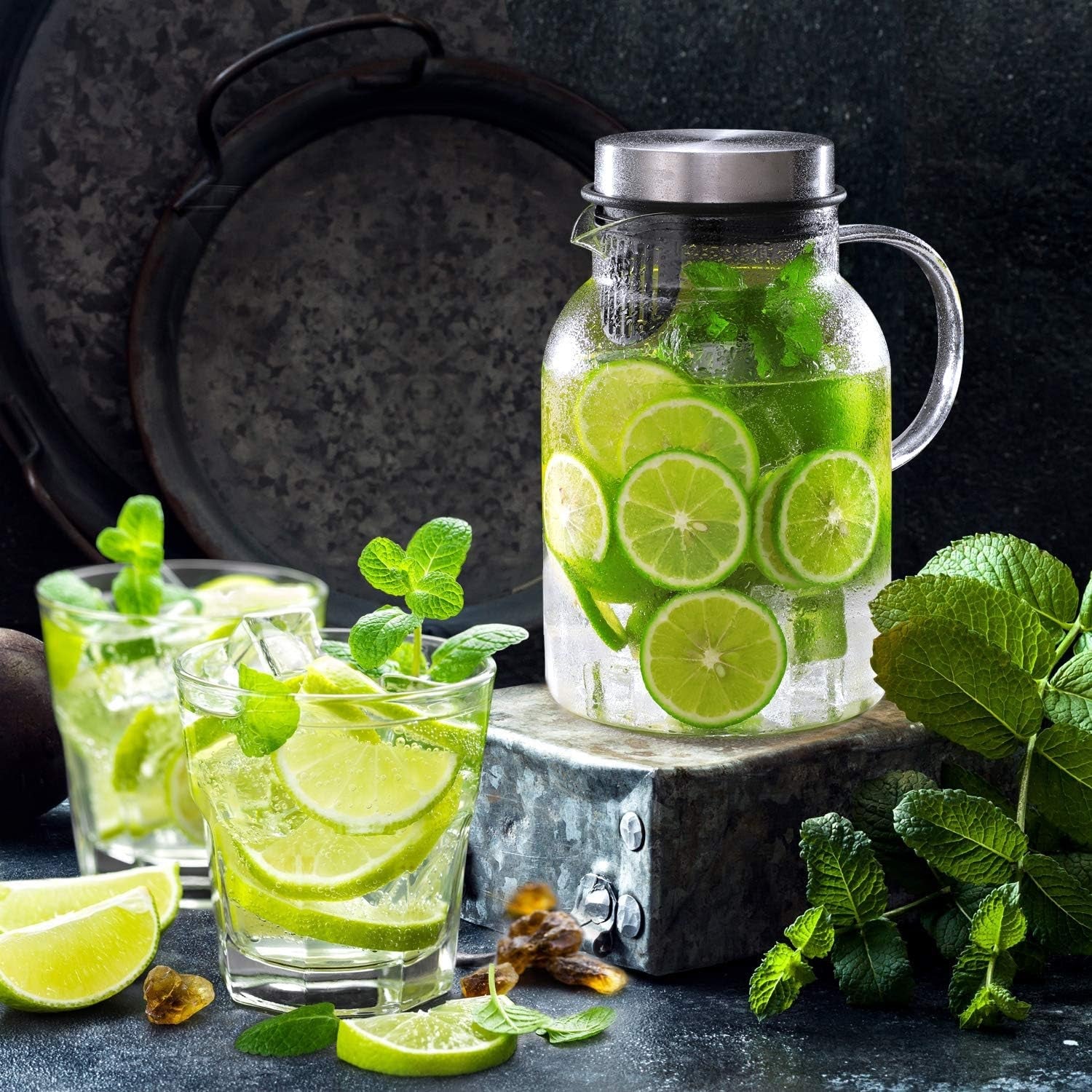 glass-water-pitcher-fruit-infuser-pitcher-with-removable-lid-high-heat-resistance-infusion-carafe-for-hot-cold-water-flavor-infused-beverage-iced-tea-2-qt
