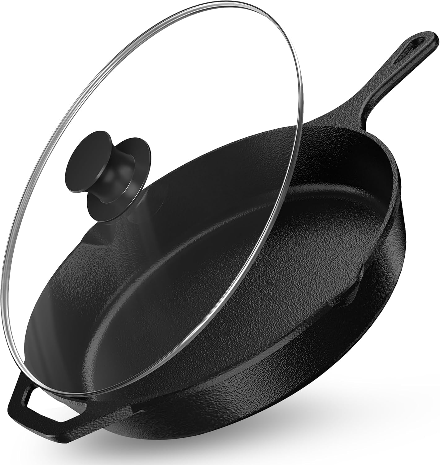 cast-iron-skillet-12-inch-with-lid-chefs-frying-pan-black-chefs-pan-pre-seasoned-skiller-indoor-and-outdoor-use-grill-safe-cookware-even-heat-distribution-durable