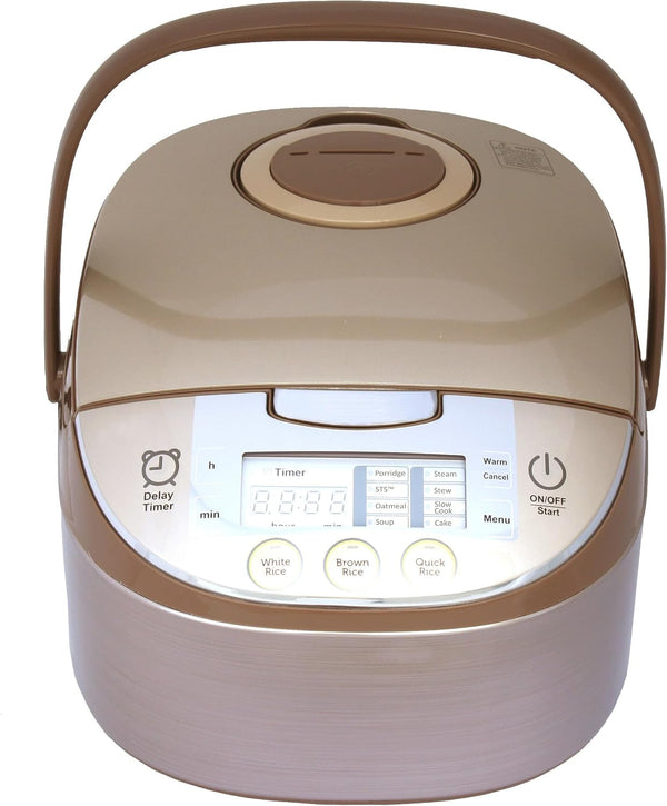 RC-1206 6 Cups Multi-Functional Rice Cooker: Brown Rice, White Rice, Porridge, Oatmeal, Soup, Steam, Stew, Slow Cook and Cake2