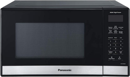 Panasonic NN-SB458S Compact Microwave Oven, 0.9 Cu.Ft., Stainless Steel/Silver1