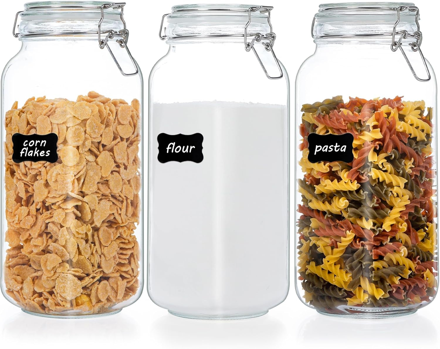 78oz-glass-food-storage-jars-with-airtight-clamp-lids-3-pack
