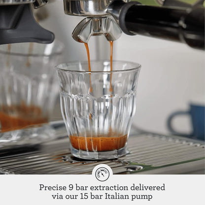 Breville BES870XL Barista Express Espresso Machine, Brushed Stainless Steel | Craft Café-Quality Espresso Shots, Lattes and Cappuccinos at Home with This Manual Coffee Maker with Built-In Grinder5