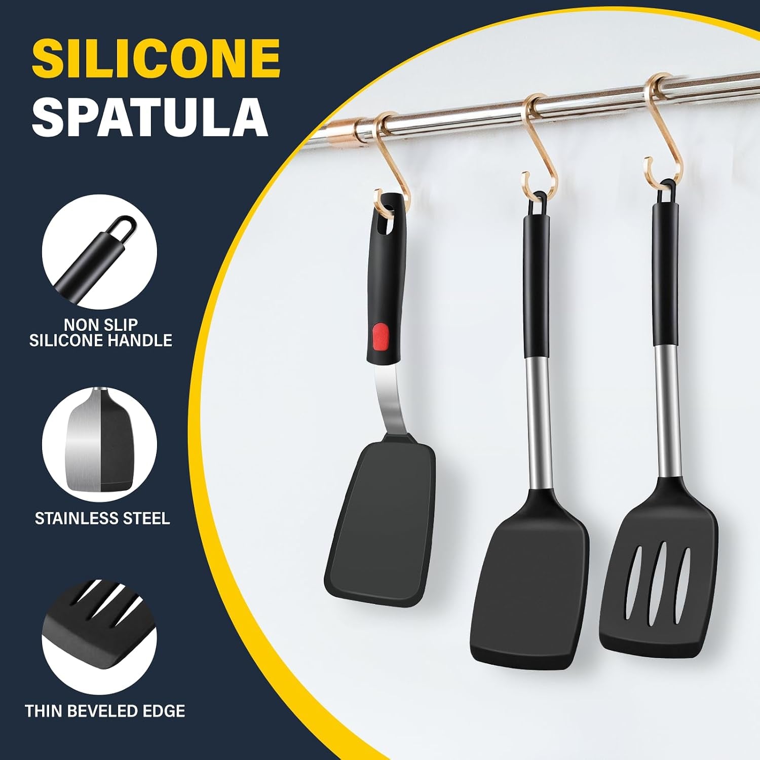 silicone-spatula-set-heat-resistant-solid-slotted-turner-for-non-stick-pans-silicone-cooking-utensils-set-bpa-free-flexible-spatula-turner-for-flipping-eggs-burgers-pancakes-black-3-pcs-a