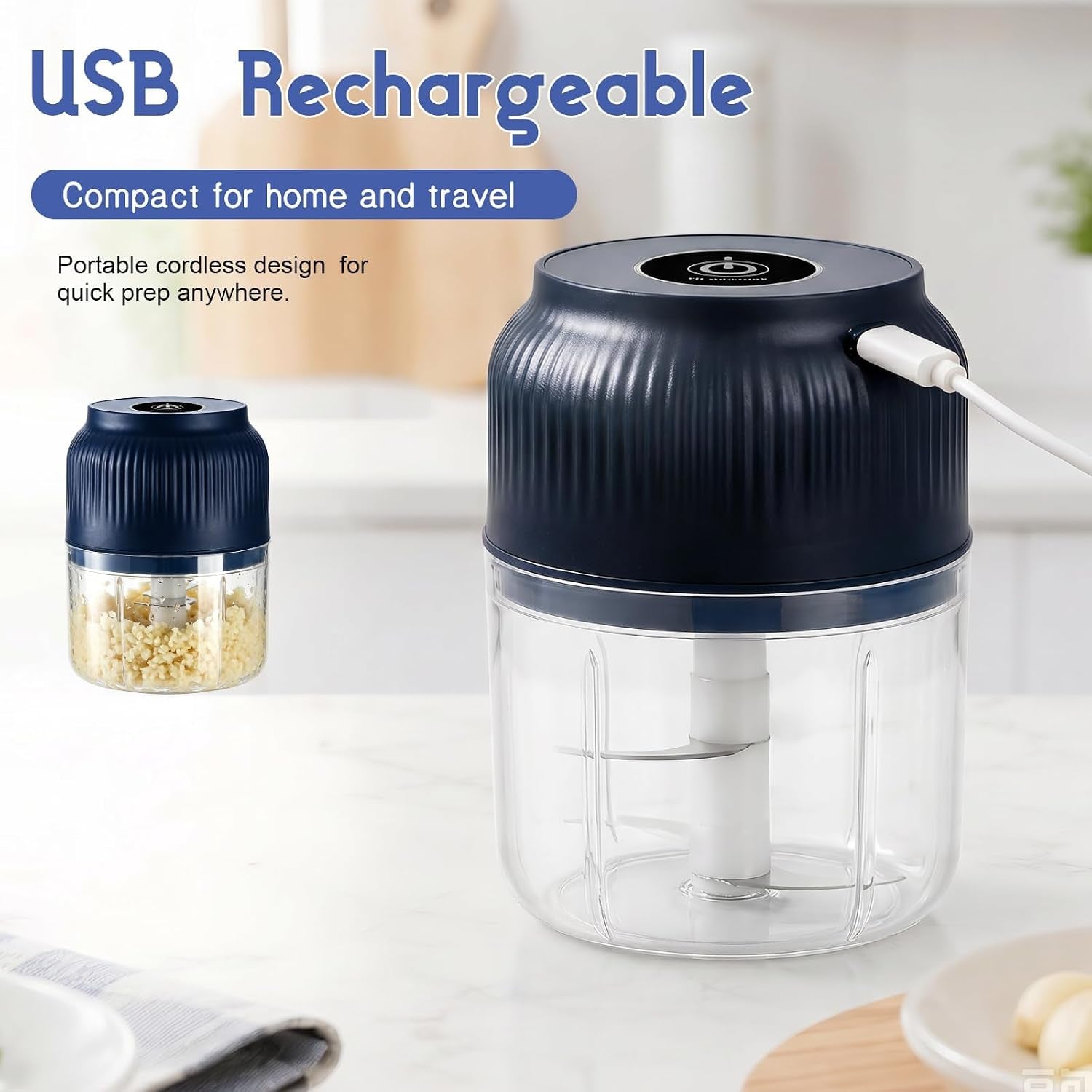 electric-garlic-chopper-2026-new-mini-food-processor-food-chopper-for-kitchen-portable-cordless-garlic-mincer-with-4-stainless-steel-blades-small-vegetable-chopper-for-onion-salad-300ml-blue