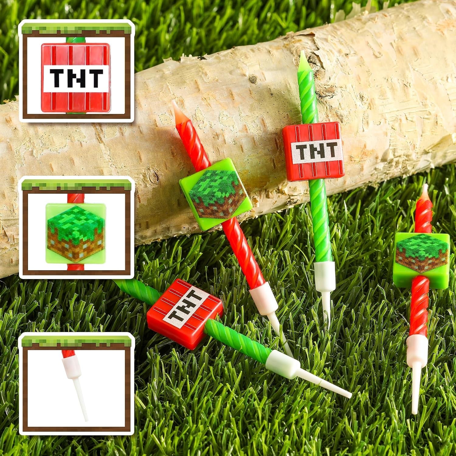 pixel-miner-birthday-candles-for-miner-crafting-birthday-party-decorations-pixel-game-party-supplies-themed-mine-pixel