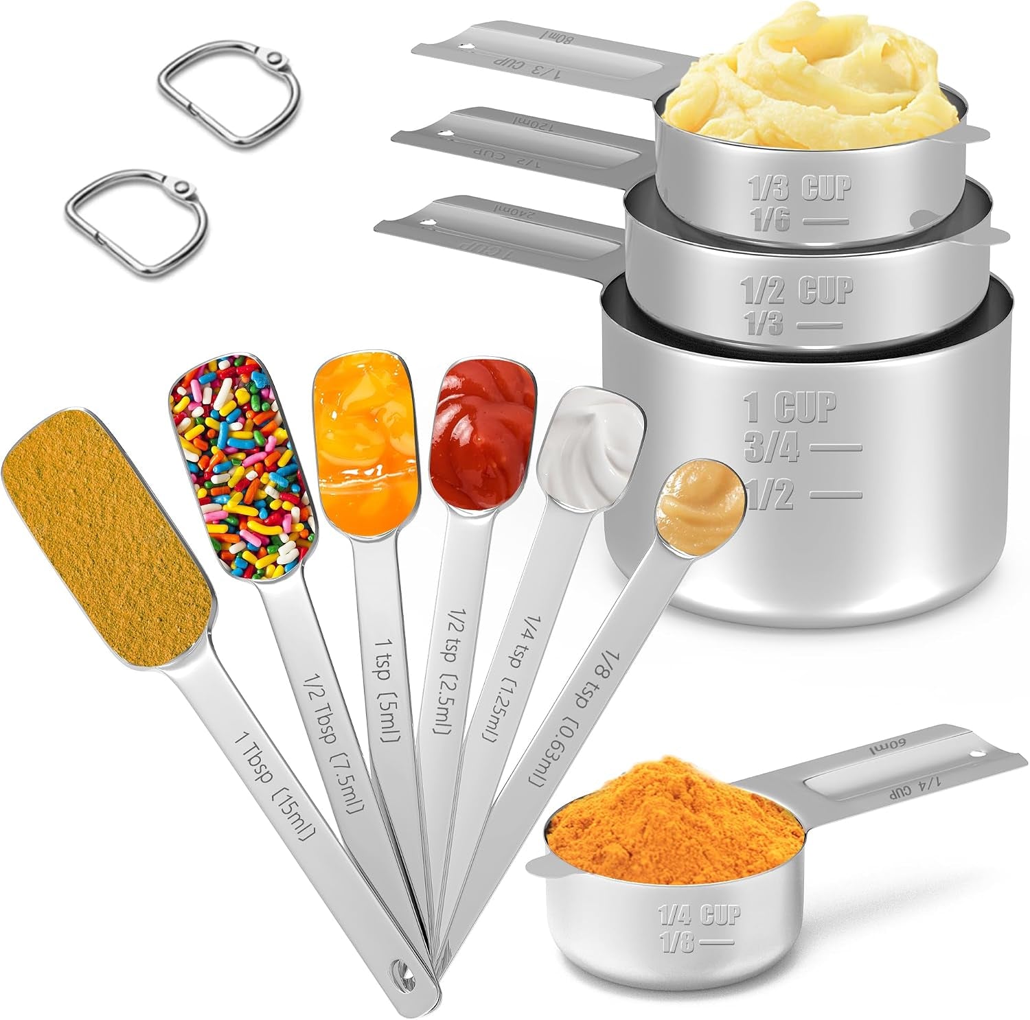 stainless-steel-measuring-cups-spoons-set-for-cooking-and-baking-nesting-measuring-cups-measuring-spoons-for-measuring-dry-or-liquid-ingredients-kitchen-gadgets-10pack