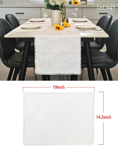White Placemats Set of 46