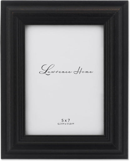 5X7 Weathered Black Wood Picture Frame1