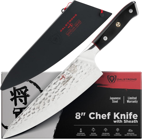 8" Japanese Chef Knife Gyuto - 66-Layer Damascus AUS-10V1