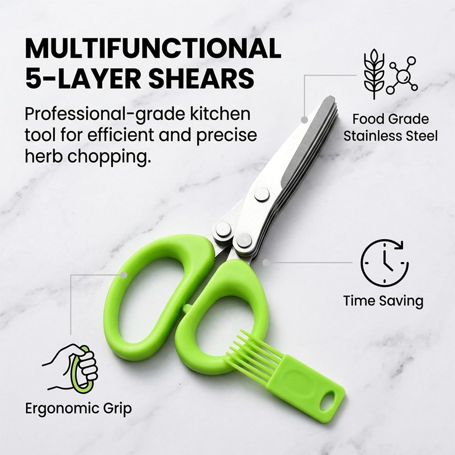 herb-scissors-5-layer-vegetable-shears-for-kitchen-prep-1-5-stainless-steel-blades-and-abs-grip-vegetable-scissors-for-herbs-scallions-chives-and-soft-vegetables