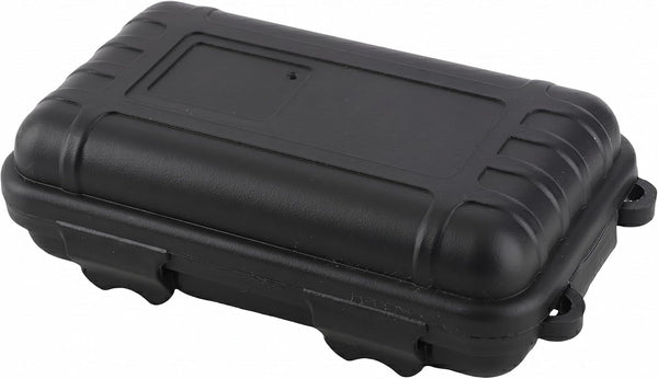 Black Outdoor Waterproof Shockproof Survival Storage Box Airtight Protective Case for Camping and Travel1