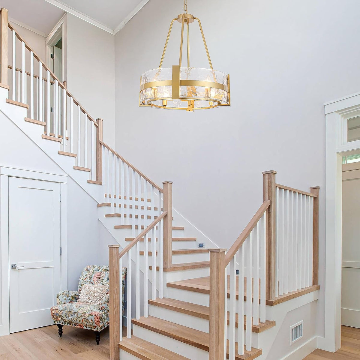 20-5-gold-glass-dining-room-chandeliers-modern-farmhouse-drum-chandelier