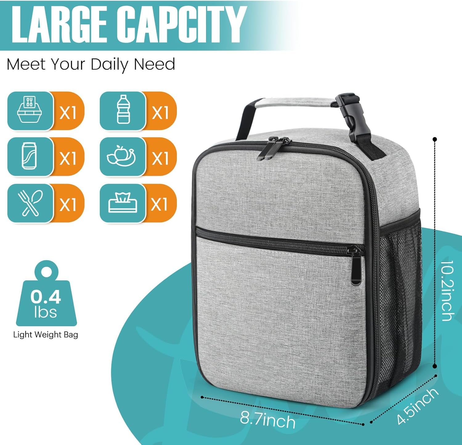 lunch-bag-for-men-women-reusable-lunchbox-for-adult-small-insulated-lunch-box-lunch-tote-bag-for-office-work-picnic-grey