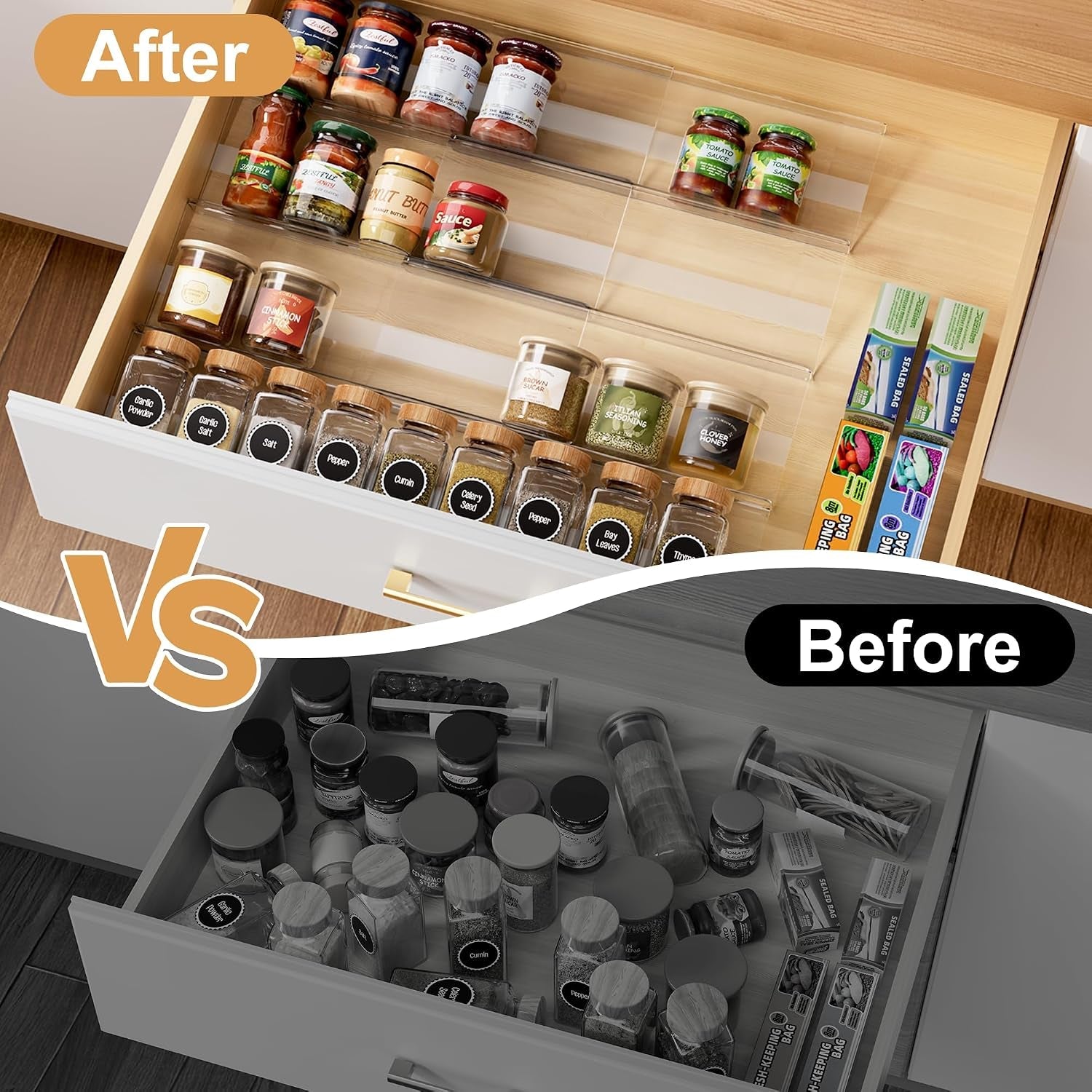 8-pack-spice-drawer-organizer-expandable-acrylic-seasoning-rack-13-to-26-with-anti-slip-mat-kitchen-spice-rack-holds-up-to-56-jars-jars-not-included