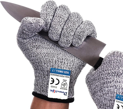 Cut Resistant Gloves Food Grade Level 5 Protection, Safety Kitchen Cut Gloves for Chef Oyster Shucking Mandolin Knife Butcher Meat Cutting1