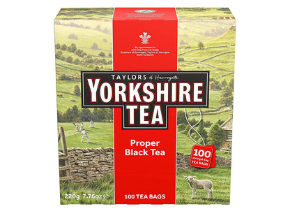 Yorkshire Tea, Red, Black Tea Bags, 100Ct (Pack of 1)1