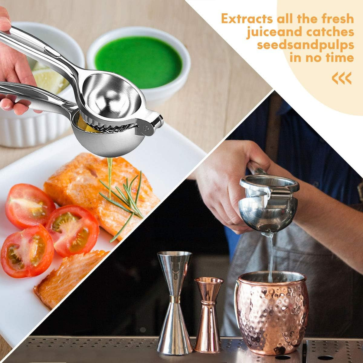 lemon-squeezer-fast-effortless-juice-extraction-with-large-metal-citrus-juicer-maximum-yield-heavy-duty-hand-lime-squeezer-manual-lemon-juicer-press-easy-to-use-w-stainless-steel-zester