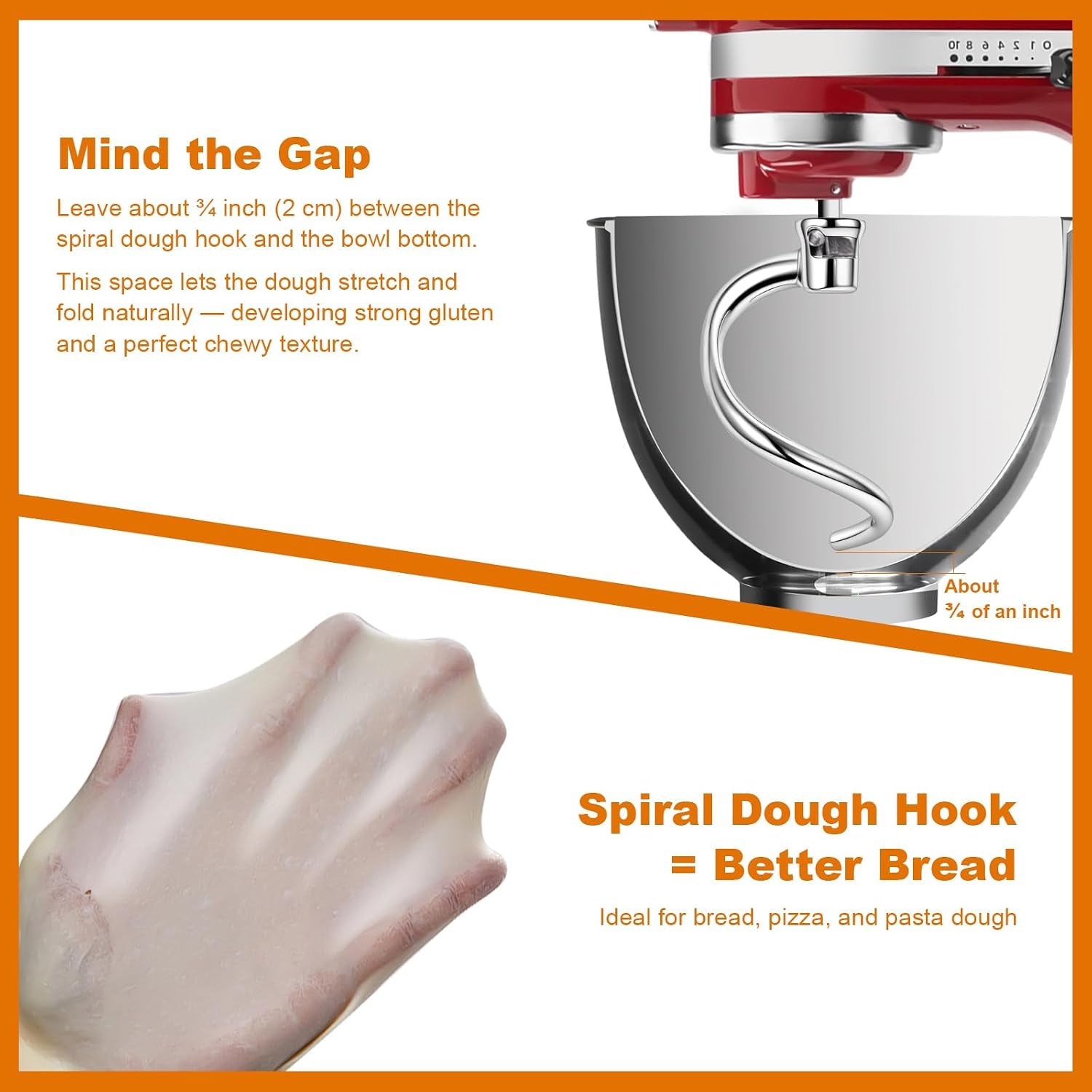 stainless-steel-spiral-dough-hook-for-kitchen-aid-4-5qt-5qt-tilt-head-mixers-dishwasher-safe-dough-hook-attachment-efficient-kneading-for-bread-pizza-pasta-cookies