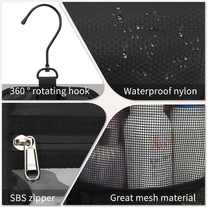 Mesh Shower Caddy Portable Shower Bag for College Dorm Room Essentials7