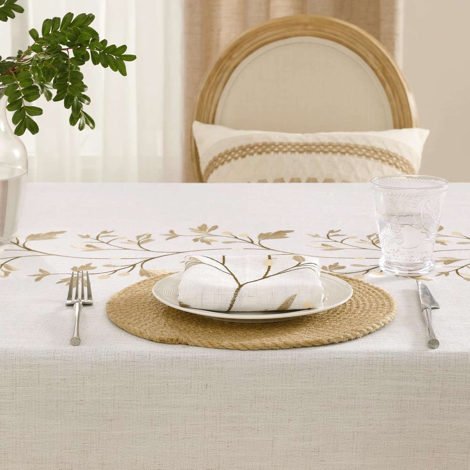 cotton-linen-rectangle-tablecloth-with-tassel-for-dining-table-burlap-heavy-duty-floral-farmhouse-coffee-kitchen-table-cloth-wrinkle-free-table-cover-golden-flower-55x79-inch