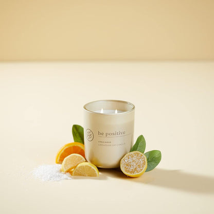 Intentions Collection Candle Be Positive: Perspective Is Everything (Citrus Sugar) 13 Oz Home Décor6