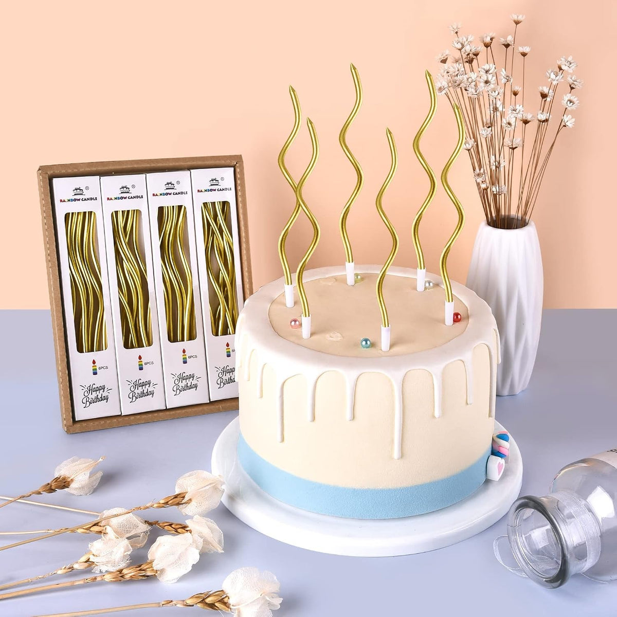 48-count-gold-spiral-long-thin-metallic-birthday-candles-cake-candles-birthday-parties-wedding-decorations-party-candles