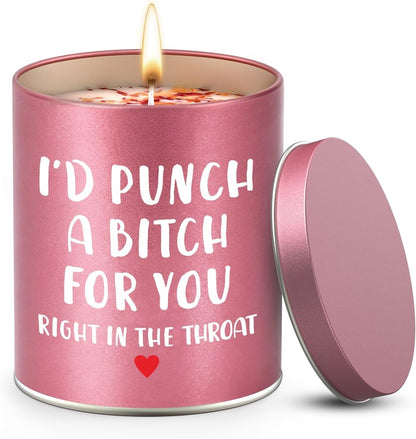 Christmas Birthday Sister Gifts for Women Her Funny Scented Candle1