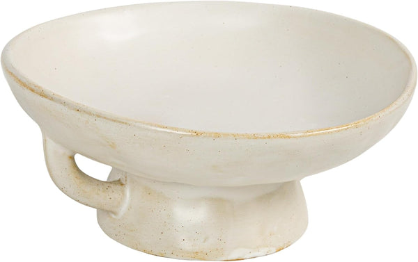 Creative Co-Op Stoneware Bowl W Reactive Glaze, White1