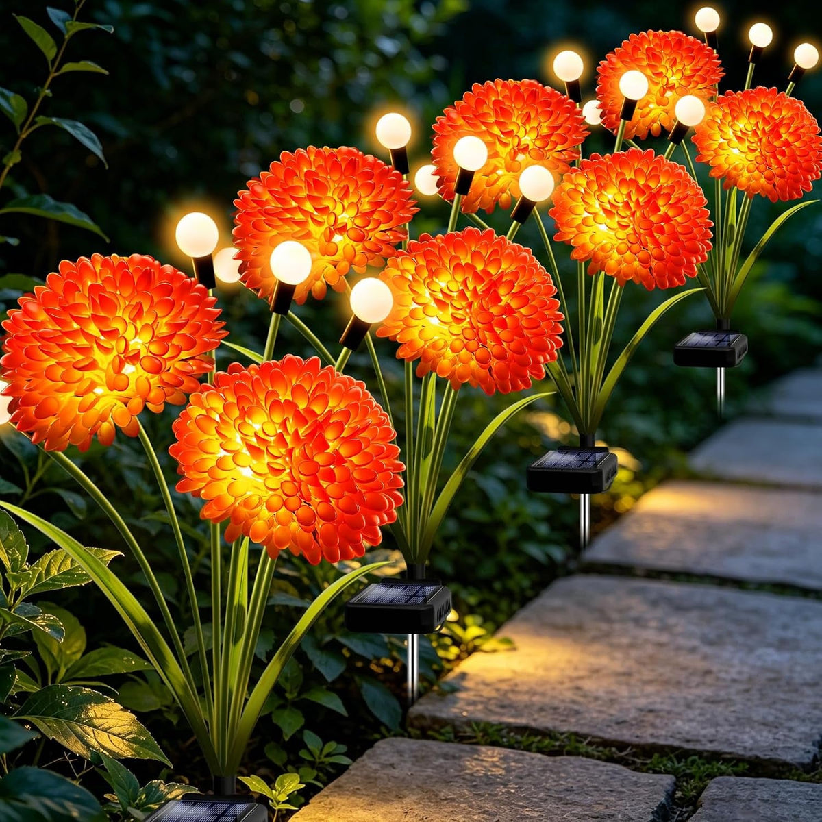 solar-firefly-lights-outdoor-waterproof-4-pack-solar-flowers-swaying-lights-with-flowers-flower-light-garden-decor-for-outside-yard-patio-halloween-christmas-gifts-for-women-grandma