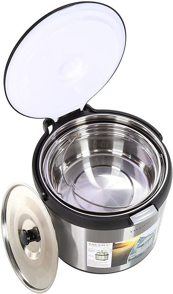 Stainless Steel Thermal Cooker,Black,7 Qt.,Txm-70Cfzr7