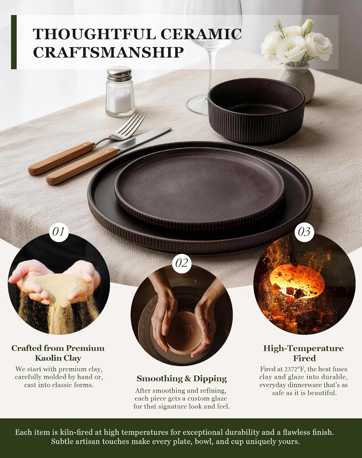 24-piece-dinnerware-set-for-6-with-bowl-ribbed-stoneware-plates-and-bowls-sets-unique-handcrafted-reactive-glaze-chip-and-scratch-resistant-dish-set-microwave-dishwasher-safe-black