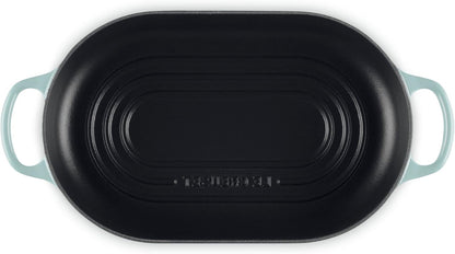 Le Creuset Enameled Cast Iron Oval Bread Oven, 11.5 Inch, Sea Salt3