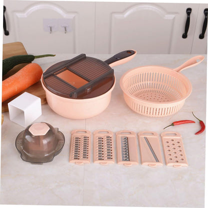 Kitchen Vegetable Peeler Slicer Chopper Slicer Grater Stainless Steel Cutting Tools Random Color9